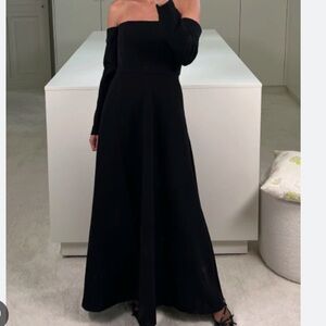 Bernadette Edie Off the Shoulder Midi Dress